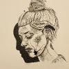 Dip pen and Indian ink